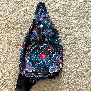 Vera Bradley mini sling backpack